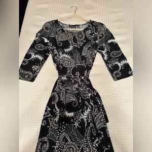 Ina Leonard Long Sleeve Dress
